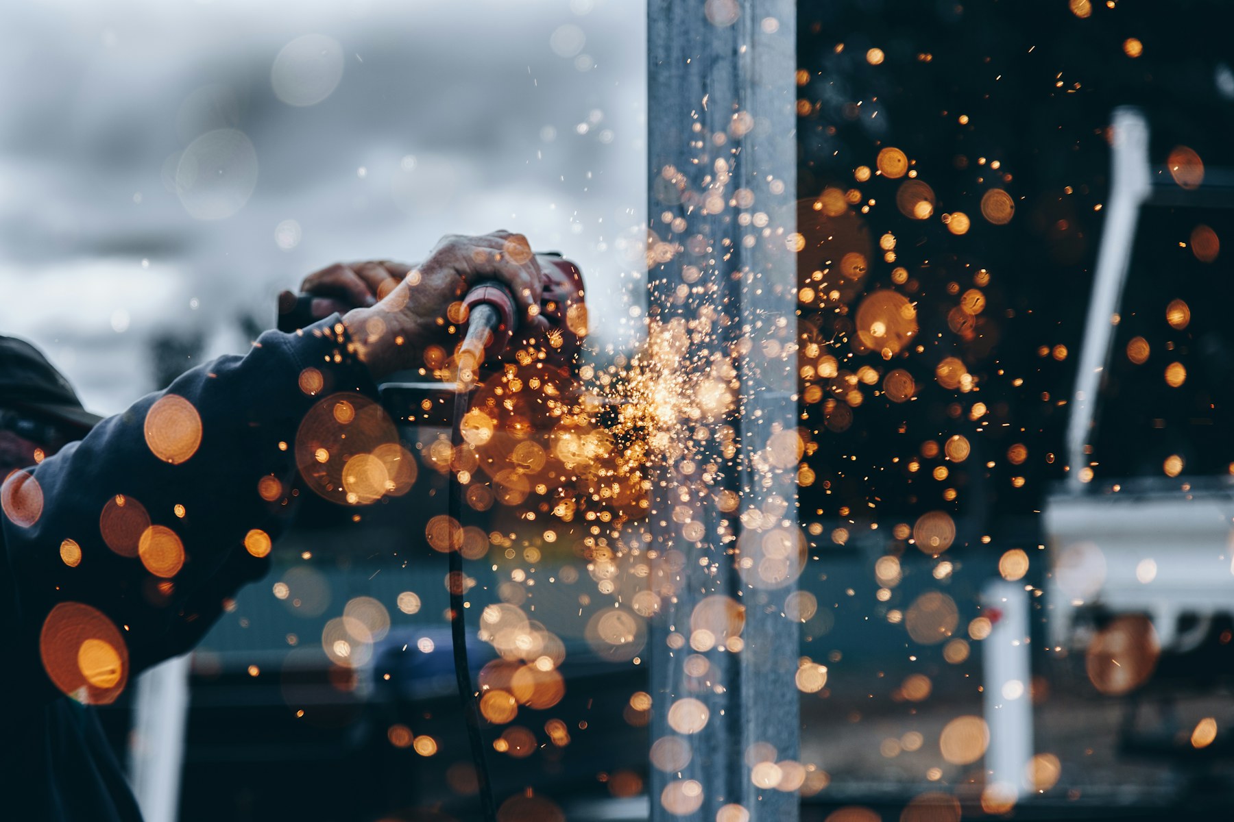 Industrial workshop imagery from Industrial Forge