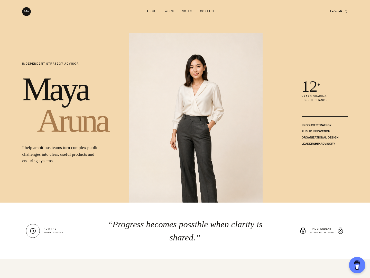 Editorial Advisor theme — actual desktop screenshot